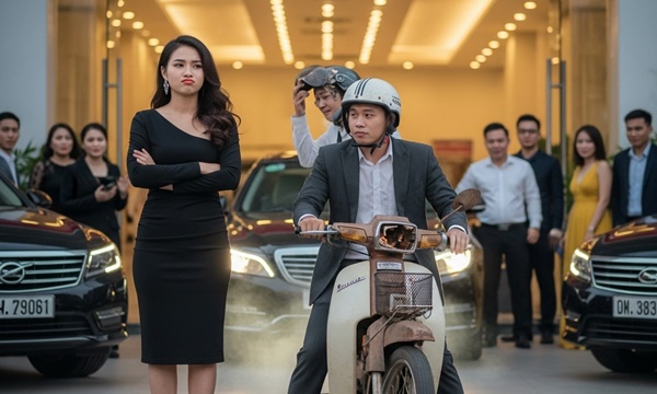 Ch//ê người yêu ngh//èo lại đi chiếc xe máy cà tàng đến buổi họp lớp, cô gái kiên quyết chia tay để rồi ô//m mặt kh//óc hối h//ận tột cùng sau 6 năm