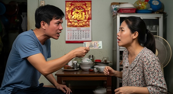 Lấy chồng xa 10 năm chưa được về thăm nhà, bố ố//m n//ặng vợ bảo về thăm thì chồng qu//át: “Biếu ông 500 ngàn là được rồi về làm gì tốn tiền”