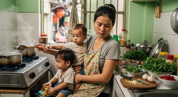 Chồng Chỉ Đưa vợ 3 Triệu Mỗi Tháng Nuôi Con