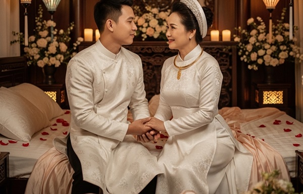 Chàng trai 26t cưới vợ hơn mình 20t vì nghĩ “chị ấy vừa giàu lại trải đời”