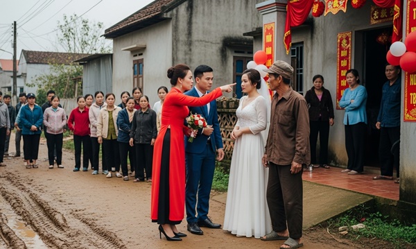 Ch//ê thông gia nhà ngh//èo b//ẩn, h//ôi h//ám mẹ chồng không thèm vào đón dâu