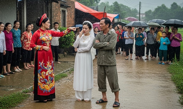 Cô dâu có b//ầu trước mẹ chồng đu//ổi về nhà đ//ẻ ngay sau đám cưới