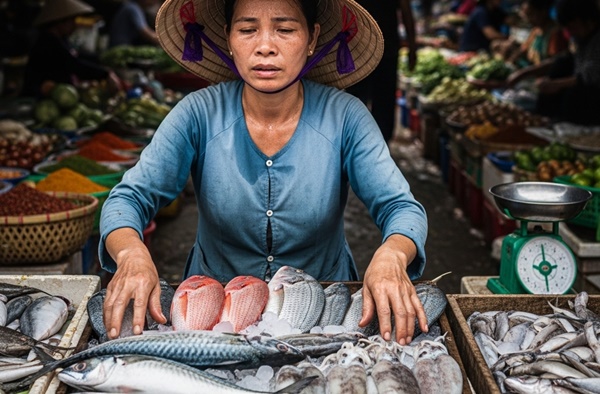 8 năm bán cá ngoài chợ gom góp được 500 triệu thì chồng lấy đi mua ô tô chở nh//ân tì//nh