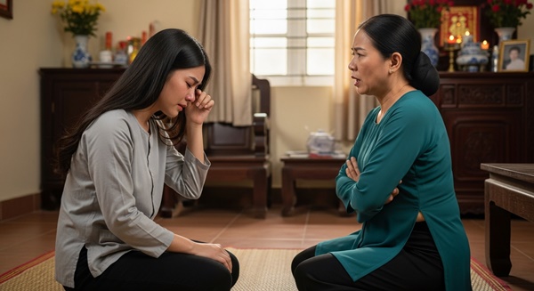 Thiếu 50 triệu mua chung cư hỏi vay mẹ chồng, ai ngờ bà bảo: “Vay mượn gì, cho chị vay là m/ất”