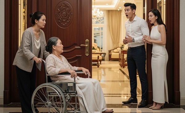 Chồng dọn đến ở với bồ, tôi không g//ào th//ét gh//en tu//ông mà lặng lẽ chở mẹ chồng li//ệt đến