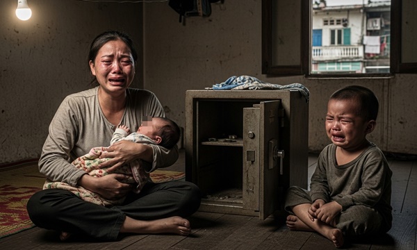 Chồng lấy hết 50 triệu tiền th//ai s//ản và 300 triệu tiền tiết kiệm của vợ mang về xây nhà cho bố mẹ đẻ