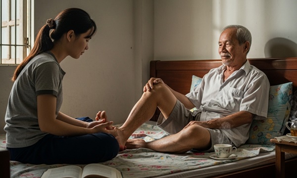 Chồng mất nhưng tôi vẫn ở vậy chăm sóc bố chồng suốt chục năm nay