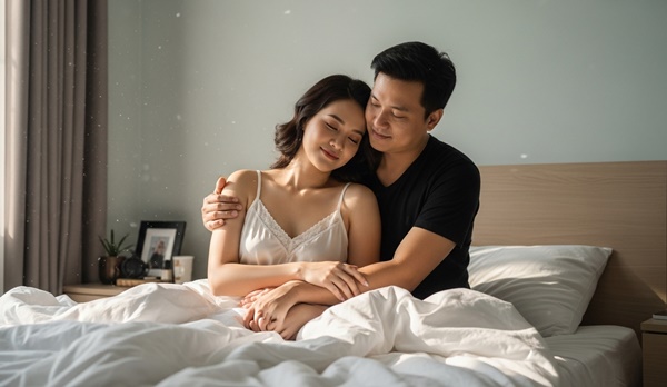 Con trai đưa bồ về nhà ng::ủ, mẹ chồng còn bao che