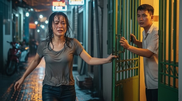 Ch:ạy tr:ốn khỏi người chồng hào hoa trong đêm mưa, tôi không ngờ…