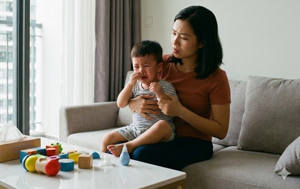 Mách mẹ mẹo giảm nghẹt mũi cho bé tại nhà an toàn và hiệu quả