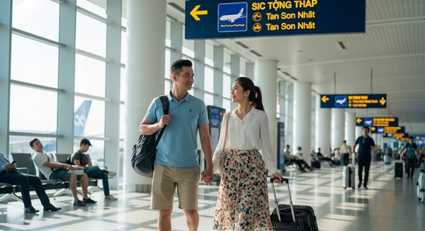 Chồng đặt vé vào tận Sài Gòn nguyên tháng để h::ú h::í với bồ, vợ vờ như không biết…