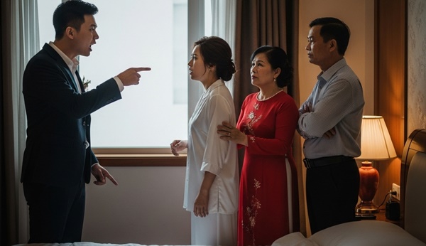 Đêm tân hôn thấy vết s//ẹo trên bụ//ng vợ chồng nghĩ vợ không còn trong trắng