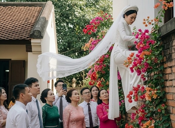 Mẹ chồng kh::inh con dâu m:ồ c:ôi nhà ngh::èo rớt nên b;ắ;t trèo tường vào trong ngày cưới