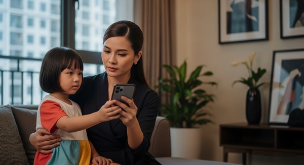 Con gái vô tình tráo điện thoại của 2 vợ chồng, tôi tình cờ phát hiện bí mật đ:ộng tr:ời của chồng qua shipper giao hàng “BÁN SỮA”