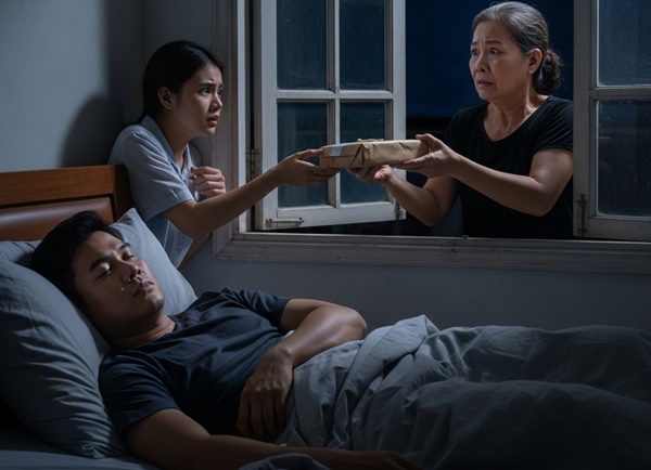 Đêm tân hôn, khi chồng đã ngủ say, mẹ chồng đưa cho tôi 10 cây vàng qua cửa sổ và bảo: “Đi ngay đi”…