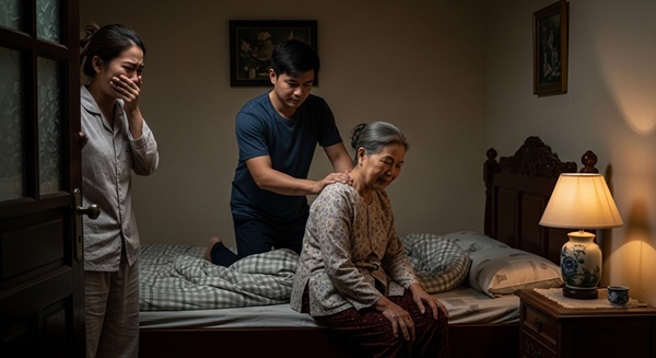 Lấy chồng 2 năm, đêm nào chồng cũng mang gối sang phòng mẹ ng//ủ