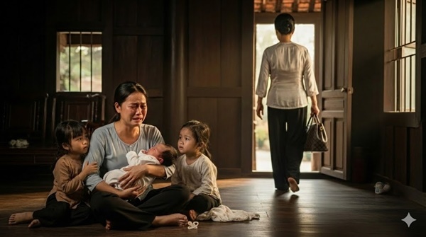 Si::::nh con thứ 3 vẫn là con g::ái mẹ chồng không thèm nhìn mặt cháu
