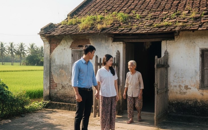 Giám đốc gi..ả ngh..èo dẫn bạn gái về ngôi nhà lụp xụp ra mắt