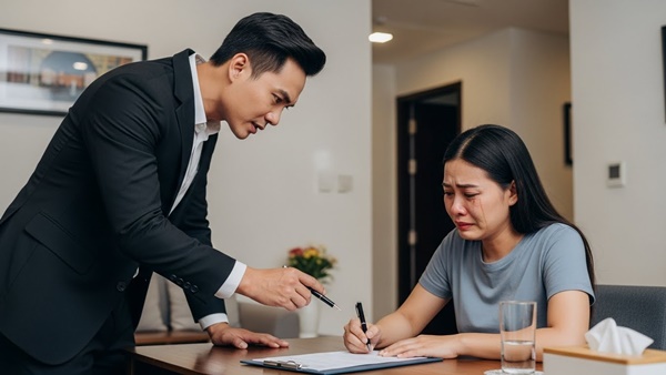 Ngày tôi vừa biết mình mang th::ai 3 thì chồng chìa luôn tờ đơn ly hôn cho vợ kí