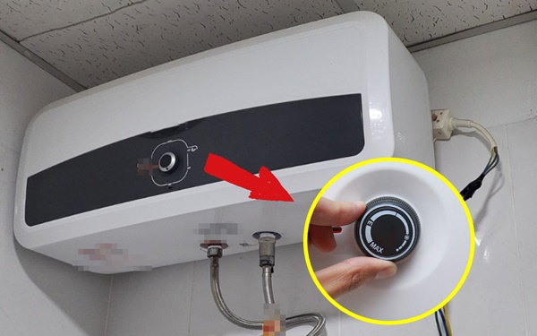 Bình nóng lạnh có 1 nút đặc biệt, biết điều chỉnh sẽ giúp tiết kiệm tiền điện cả triệu mỗi tháng, an toàn khi sử dụng