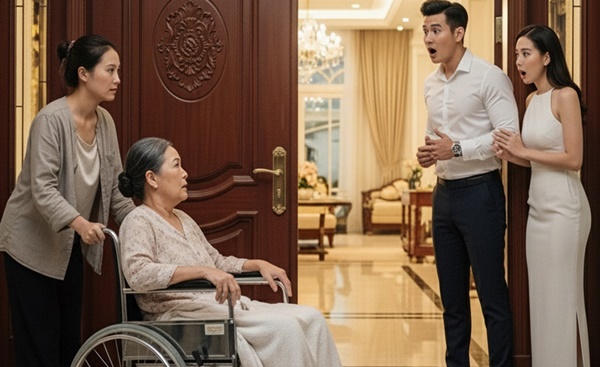 Chồng dọn đến ở với bồ, vợ không l:ao tới oá:nh gh::en mà lặng lẽ chở một người đặc biệt đến