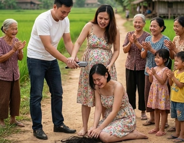 Nhân tình của chồng đến tận nhà đòi ᴄ::ạᴏ đ:;ầu người vợ đang b:;ầu 7 tháng, nhưng chính thất cũng không phải dạng vừa