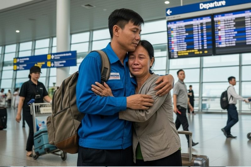 Vợ vay 300 triệu cho chồng đi XKLĐ rồi ở nhà còng lưng trả n::ợ, 7 năm sau chồng về dắt theo vợ mới và 2 con nh::ỏ