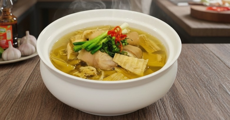 Bí Quyết Nấu Canh Măng Khô: Nhanh Nhừ, Thấm Vị Cho Mâm Cỗ Tết Tròn Đầy