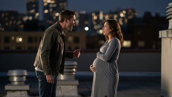 He took his 8-month pregnant wife to the rooftop and said: ‘This isn’t my baby.’ Then his phone rang…