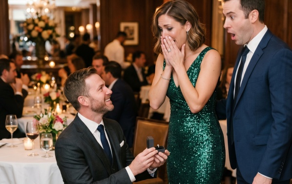 Her Ex-Husband Proposed in Front of Her New Lover — But the Ring Wasn’t the Biggest Shock of the Night