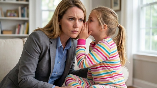 “Mommy, Daddy Is Hiding a Friend in the Closet”