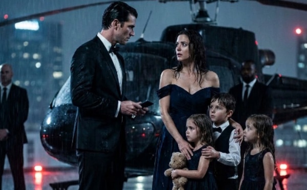 I Was About to Propose to Another Woman—Then I Saw My Ex-Wife in the Rain With Three Children Who Had My Face