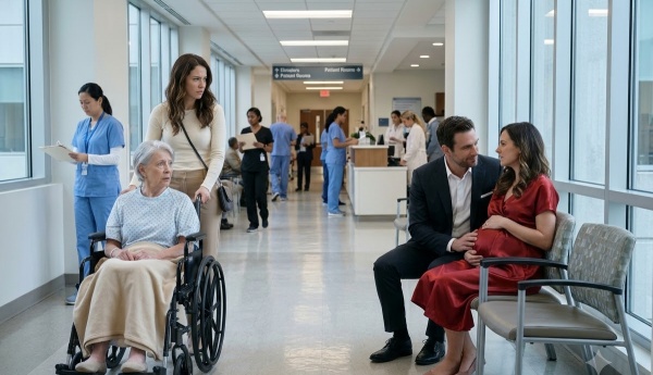 I Slept Beside My Mother-in-Law’s Hospital Bed — While My Husband Was Downstairs With His Pregnant Mistress