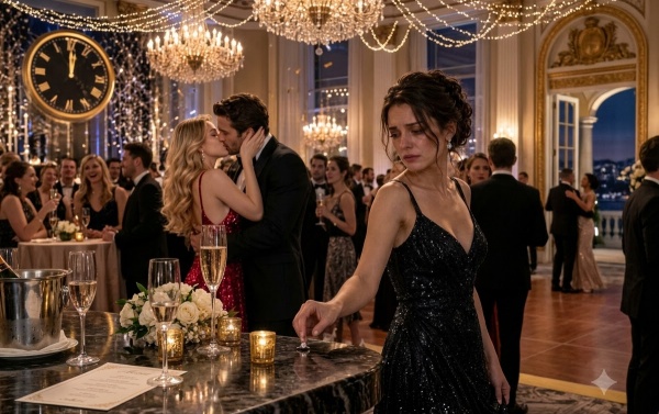At Midnight, My Husband Kissed Another Woman in Front of 900 People